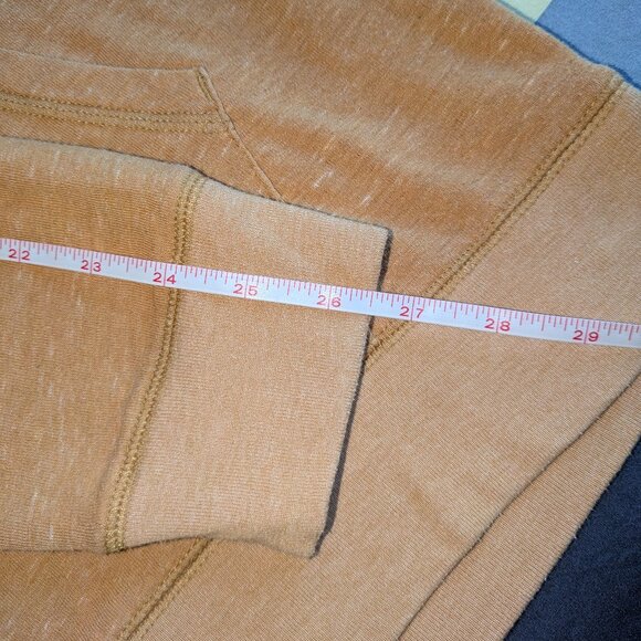 Sonoma by Kohls Men's XL Crewneck Sweater Hoodie Orange - Picture 7 of 8